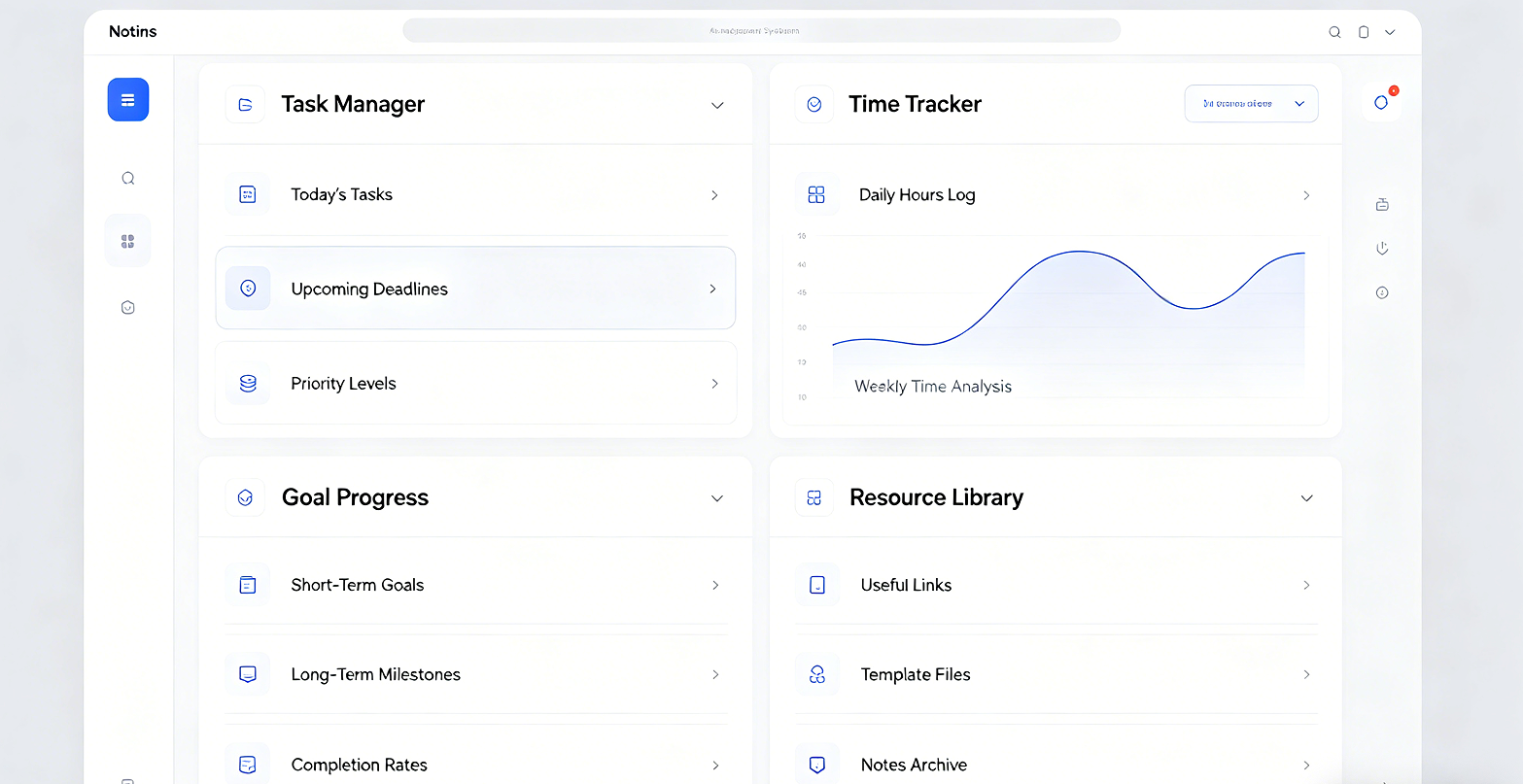 Comprehensive Personal Efficiency Management System