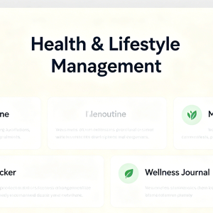 Health and Lifestyle Management Template